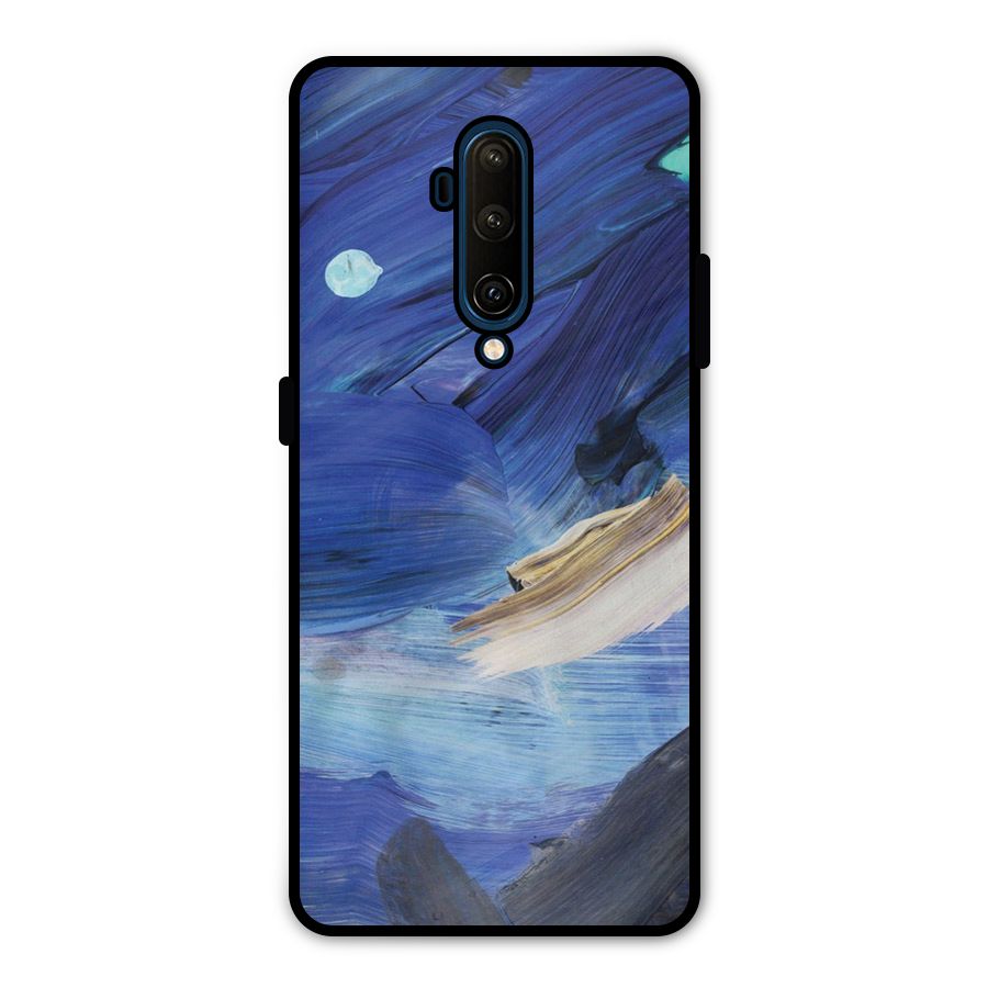 Paint Brush Strokes Metal Back Case for OnePlus 7T Pro