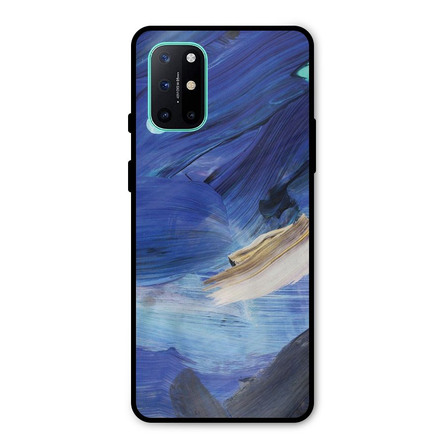 Paint Brush Strokes Metal Back Case for OnePlus 8T