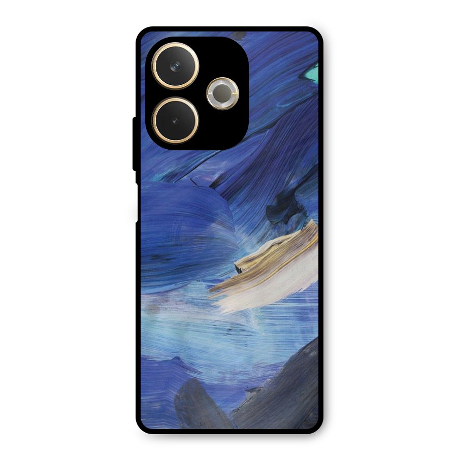 Paint Brush Strokes Metal Back Case for Oppo A5 Pro