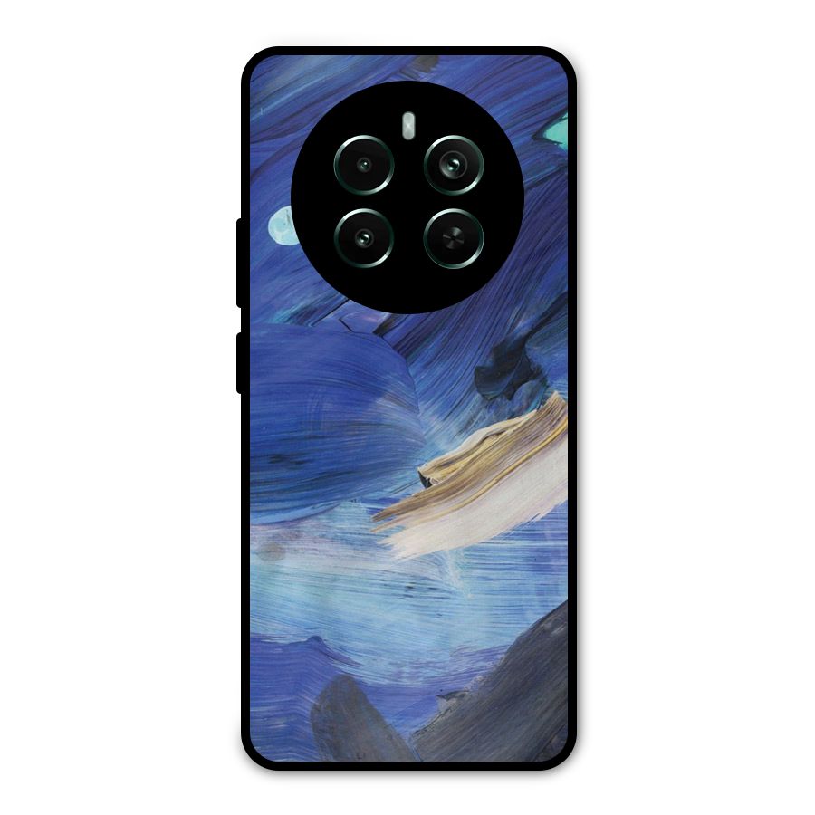 Paint Brush Strokes Metal Back Case for Realme 12 Pro Plus