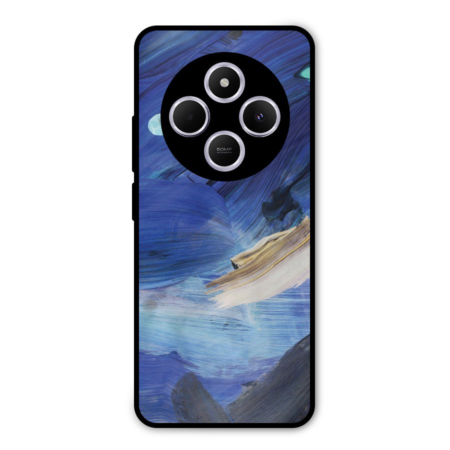 Paint Brush Strokes Metal Back Case for Redmi A4