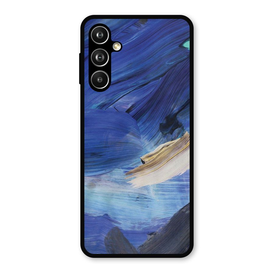Paint Brush Strokes Metal Back Case for Samsung Galaxy M54