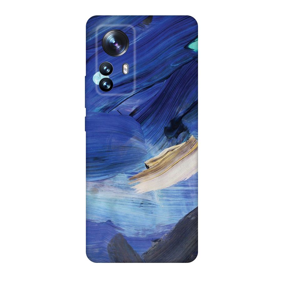 Paint Brush Strokes Original Polycarbonate Back Case for Xiaomi 12 Pro