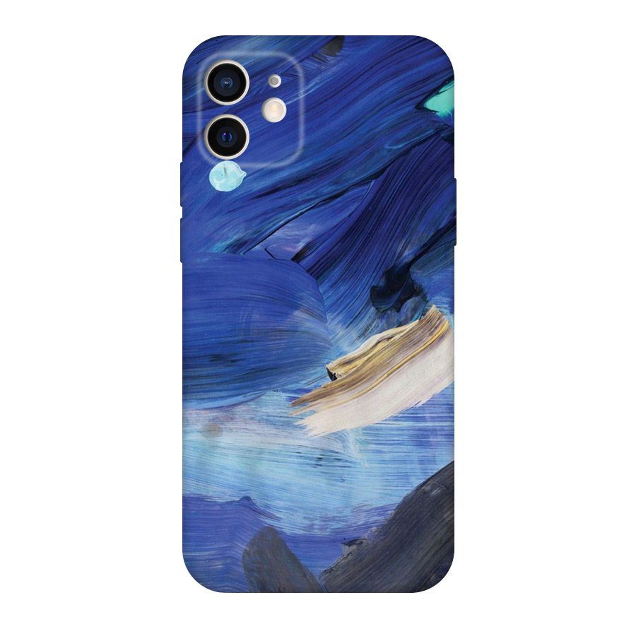 Paint Brush Strokes Original Polycarbonate Back Case for iPhone 12
