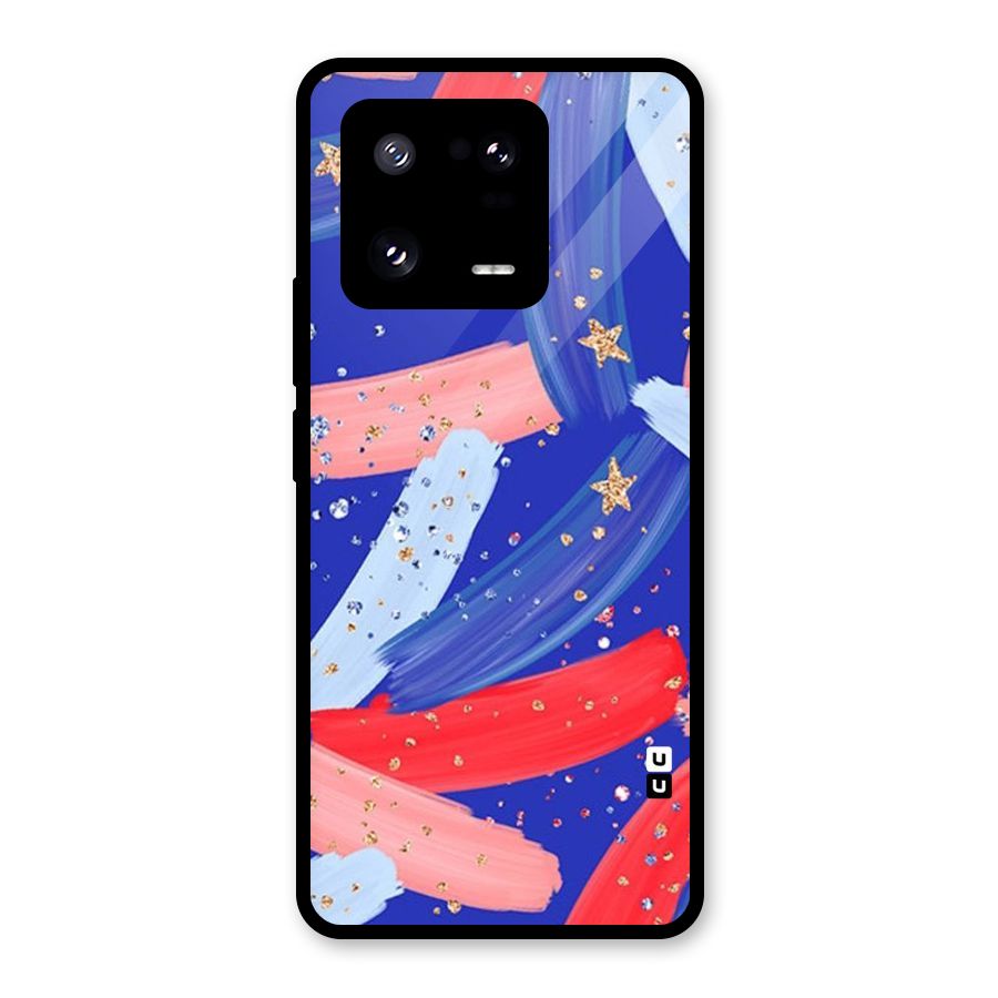 Paint Stars Glass Back Case for Xiaomi 13 Pro