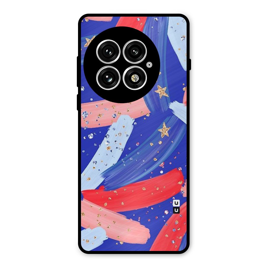 Paint Stars Metal Back Case for OnePlus 13