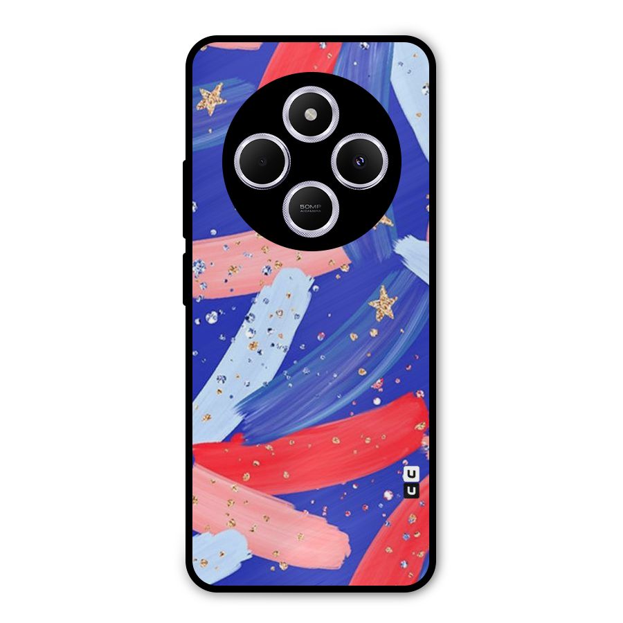 Paint Stars Metal Back Case for Poco M7