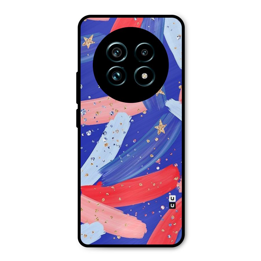 Paint Stars Metal Back Case for Realme 13 Pro Plus