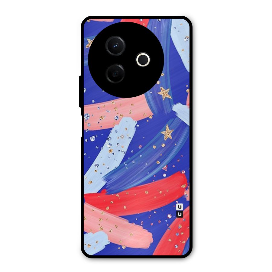 Paint Stars Metal Back Case for Vivo Y39