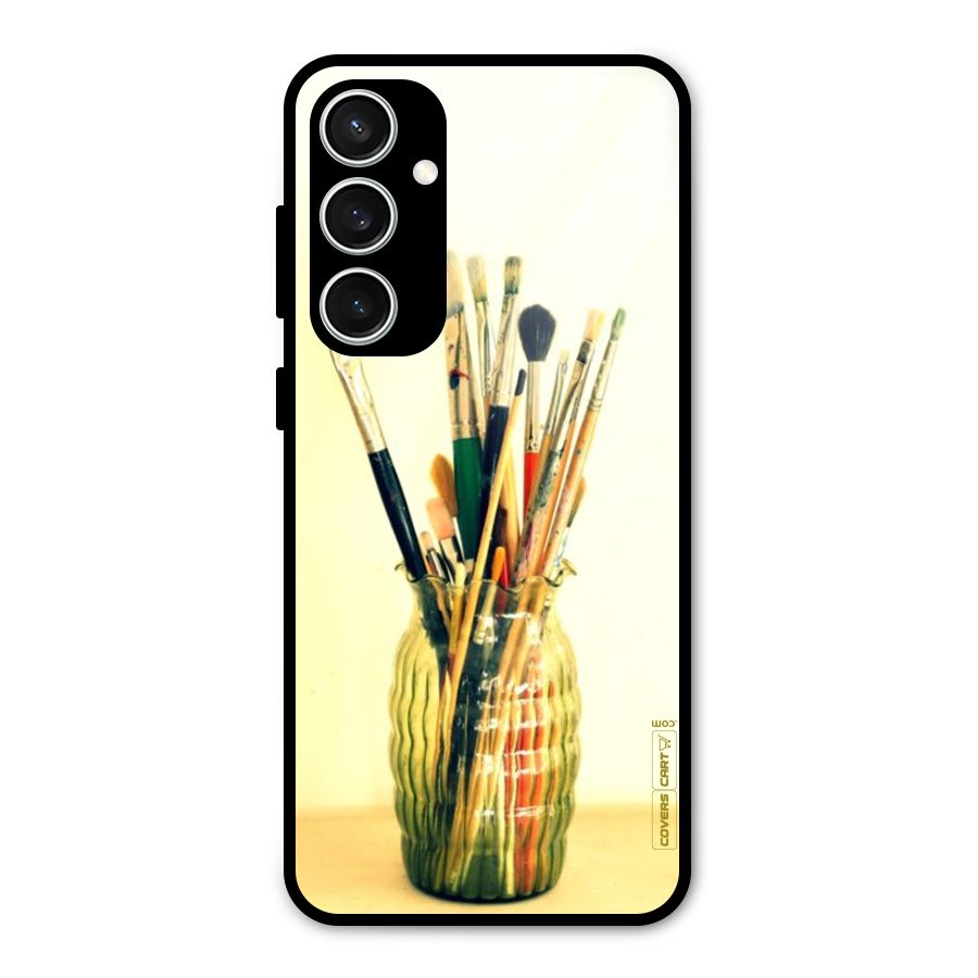 Paint Vass Glass Back Case for Galaxy S23 FE