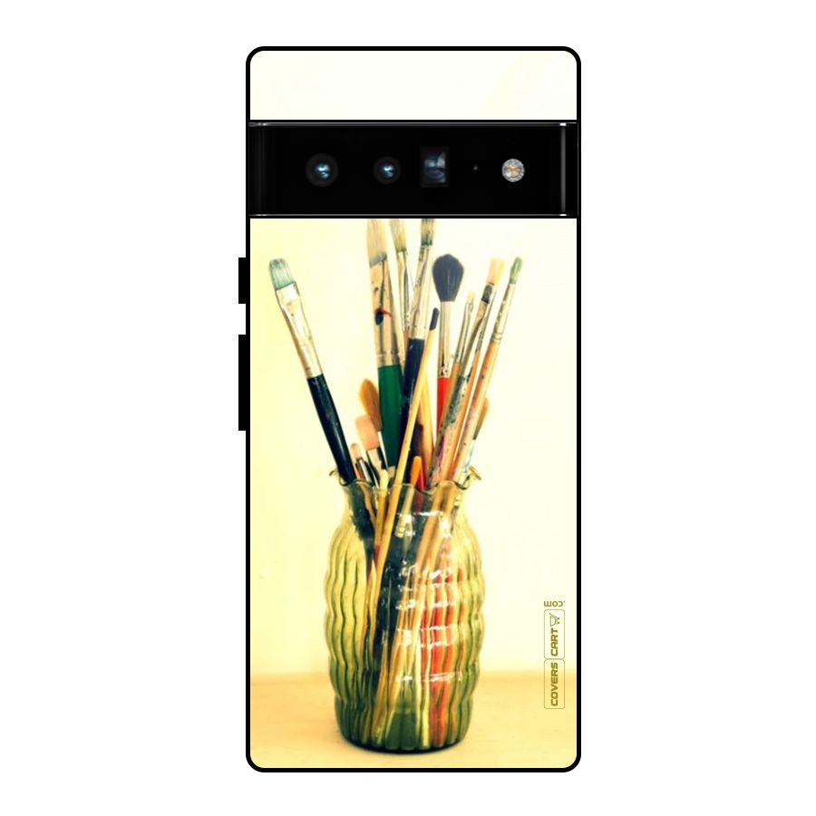 Paint Vass Glass Back Case for Google Pixel 6 Pro
