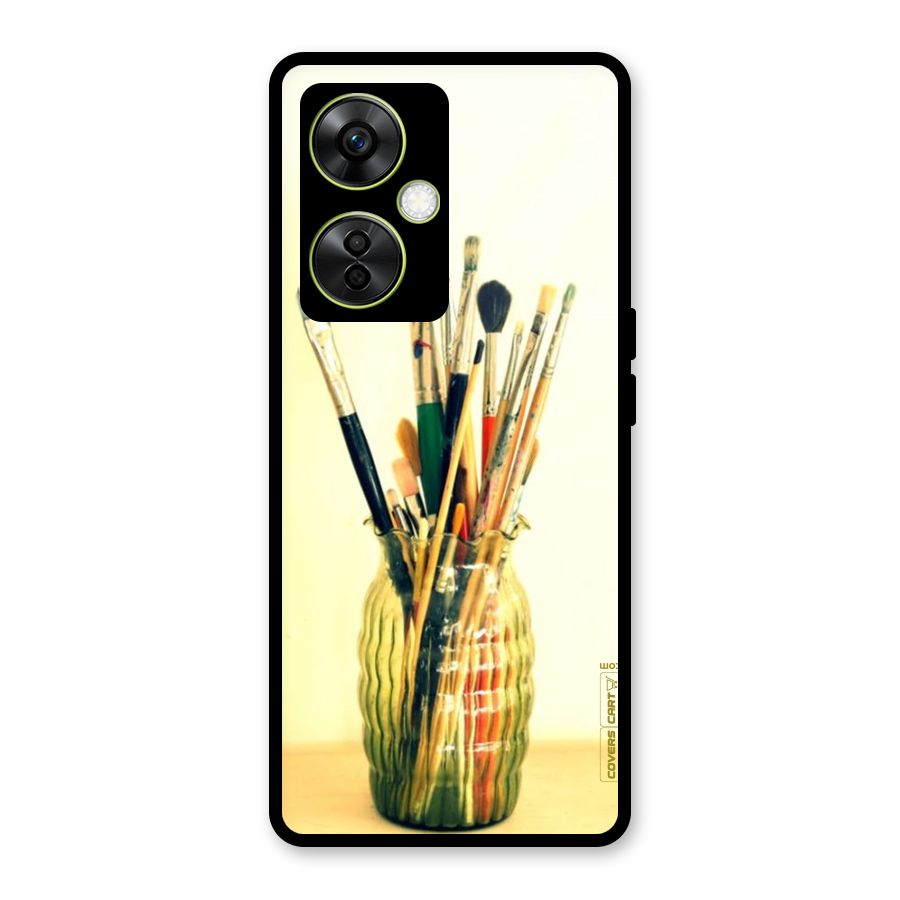 Paint Vass Glass Back Case for OnePlus Nord CE 3 Lite