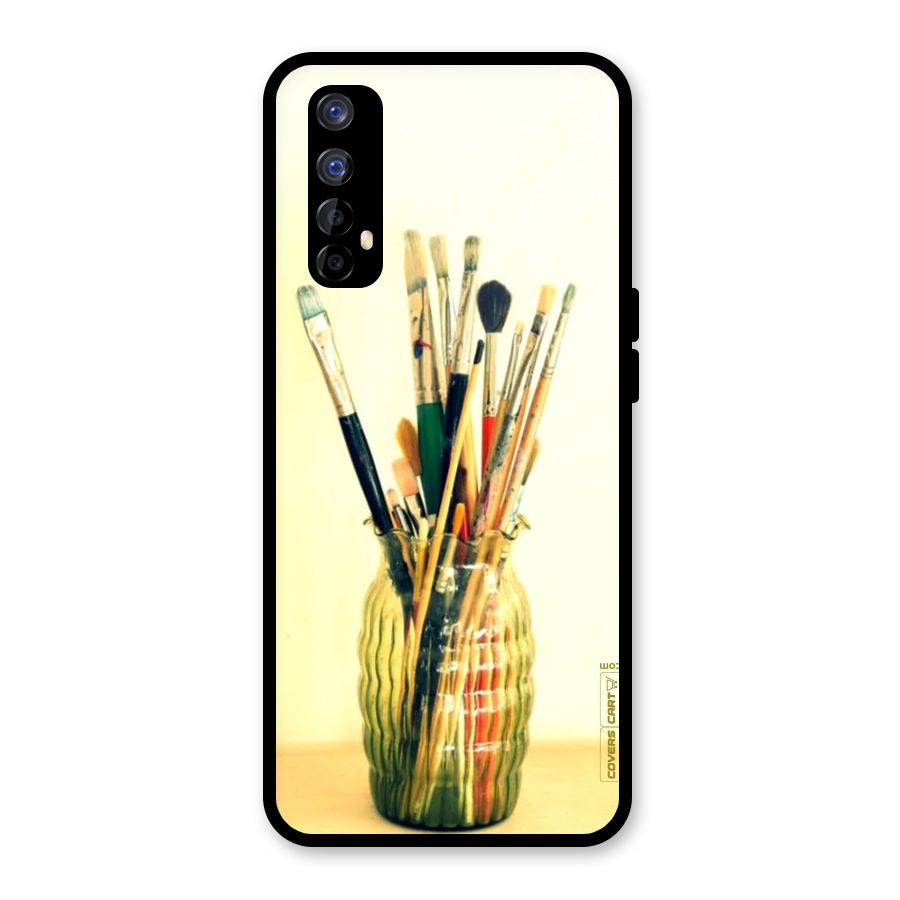 Paint Vass Glass Back Case for Realme Narzo 20 Pro