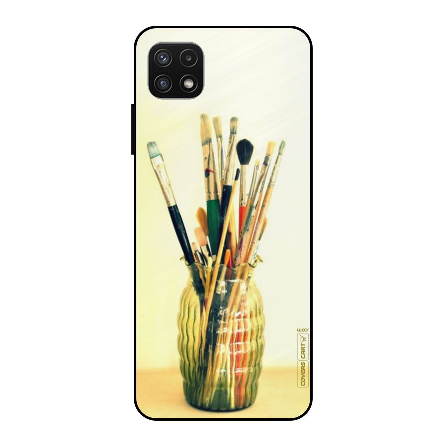Paint Vass Metal Back Case for Galaxy A22 5G