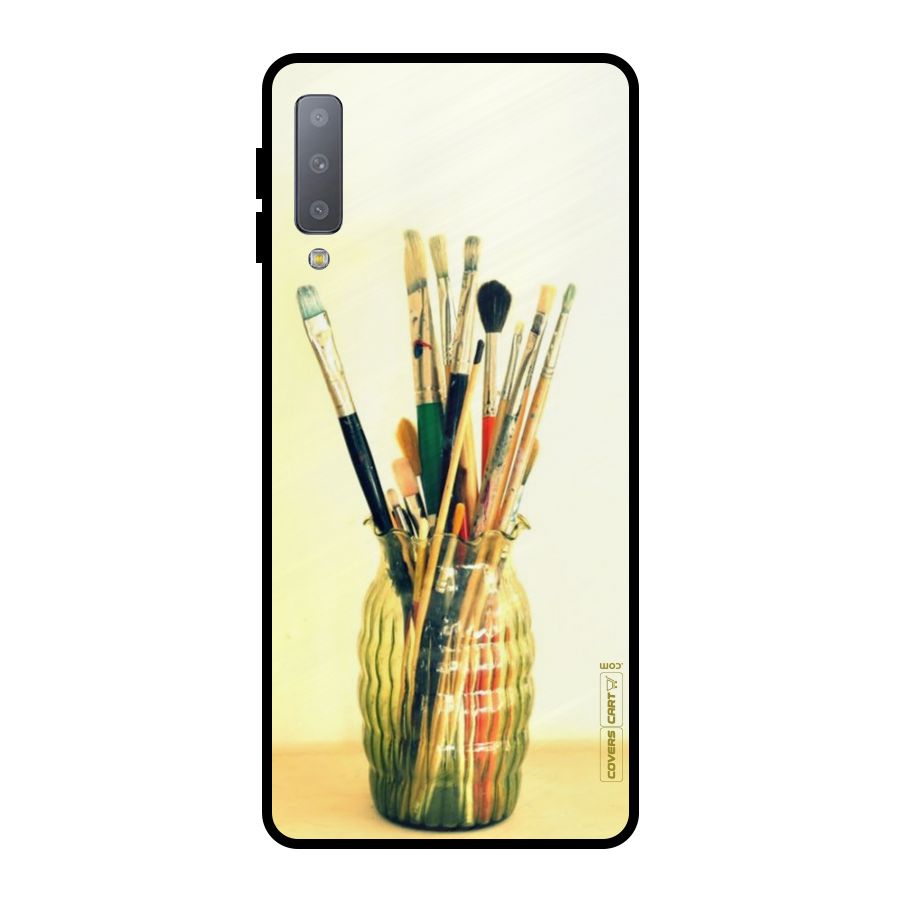 Paint Vass Metal Back Case for Galaxy A7 (2018)