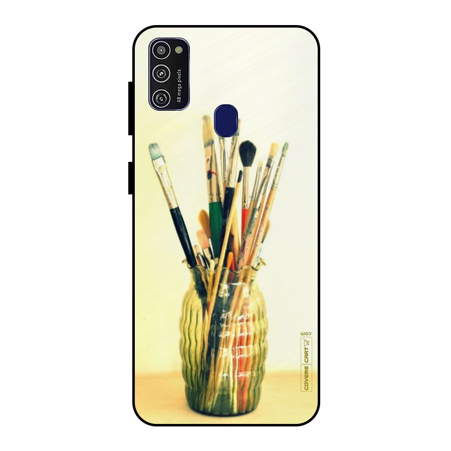 Paint Vass Metal Back Case for Galaxy M21
