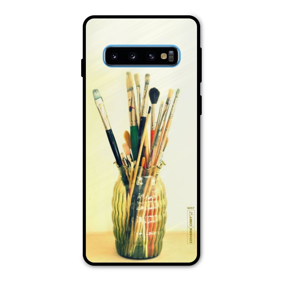 Paint Vass Metal Back Case for Galaxy S10