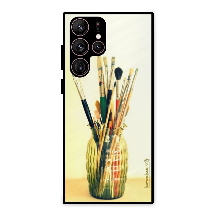 Paint Vass Metal Back Case for Galaxy S22 Ultra 5G