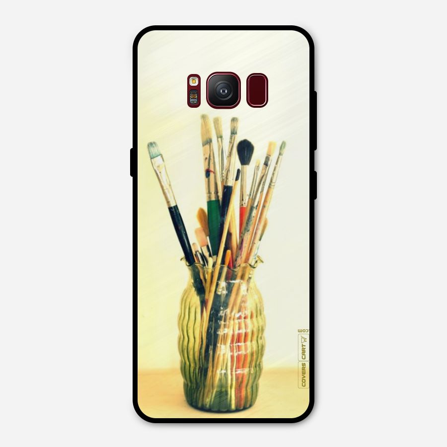 Paint Vass Metal Back Case for Galaxy S8