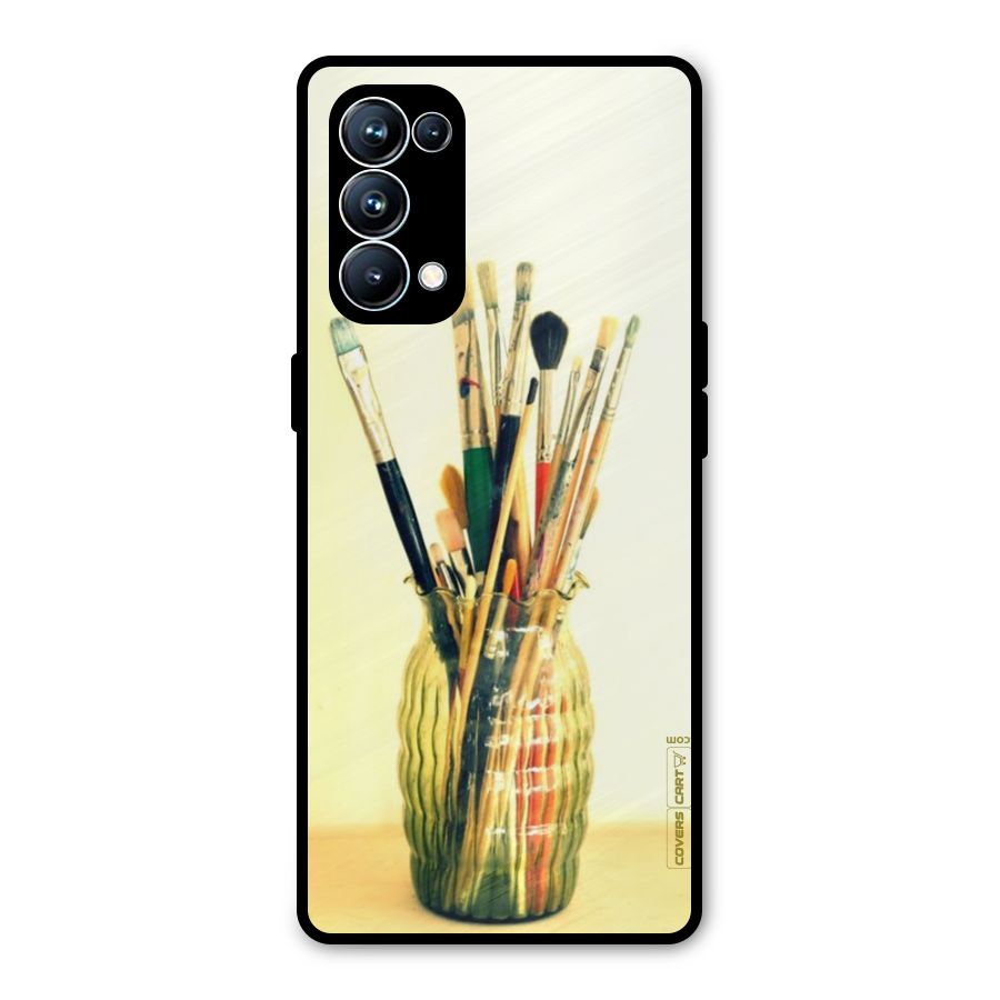 Paint Vass Metal Back Case for Oppo Reno5 Pro 5G
