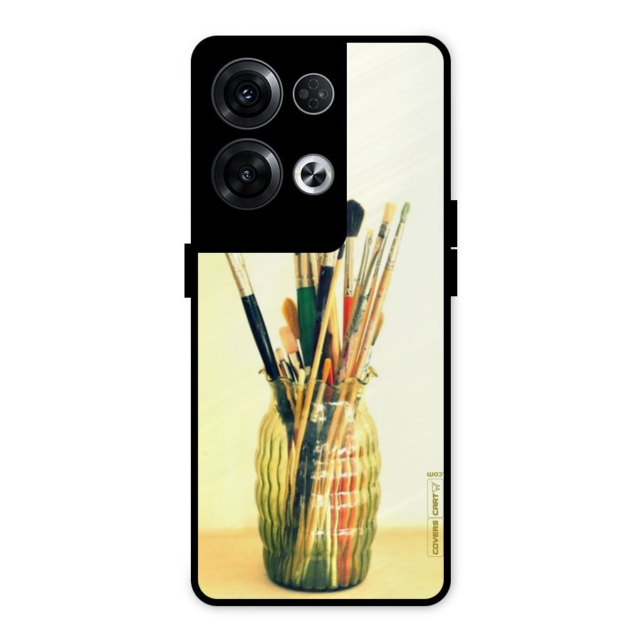 Paint Vass Metal Back Case for Oppo Reno8 Pro 5G