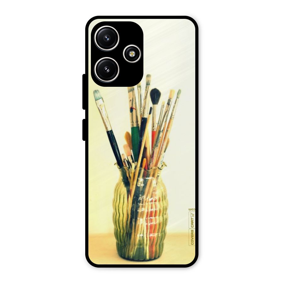 Paint Vass Metal Back Case for Poco M6 Pro