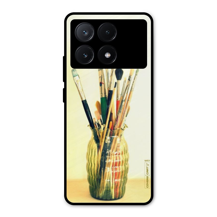 Paint Vass Metal Back Case for Poco X6 Pro