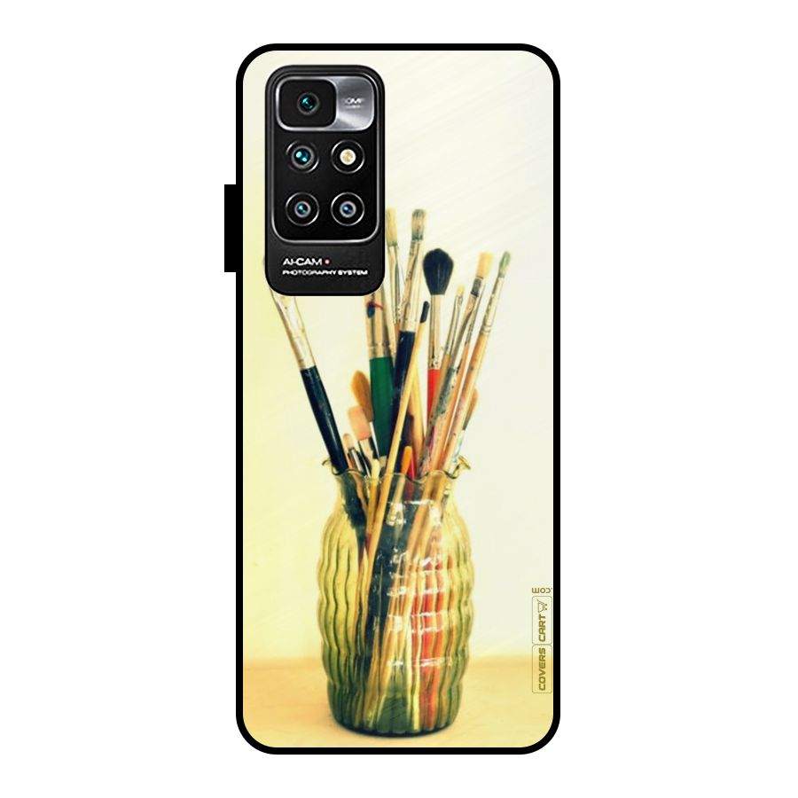 Paint Vass Metal Back Case for Redmi 10 Prime