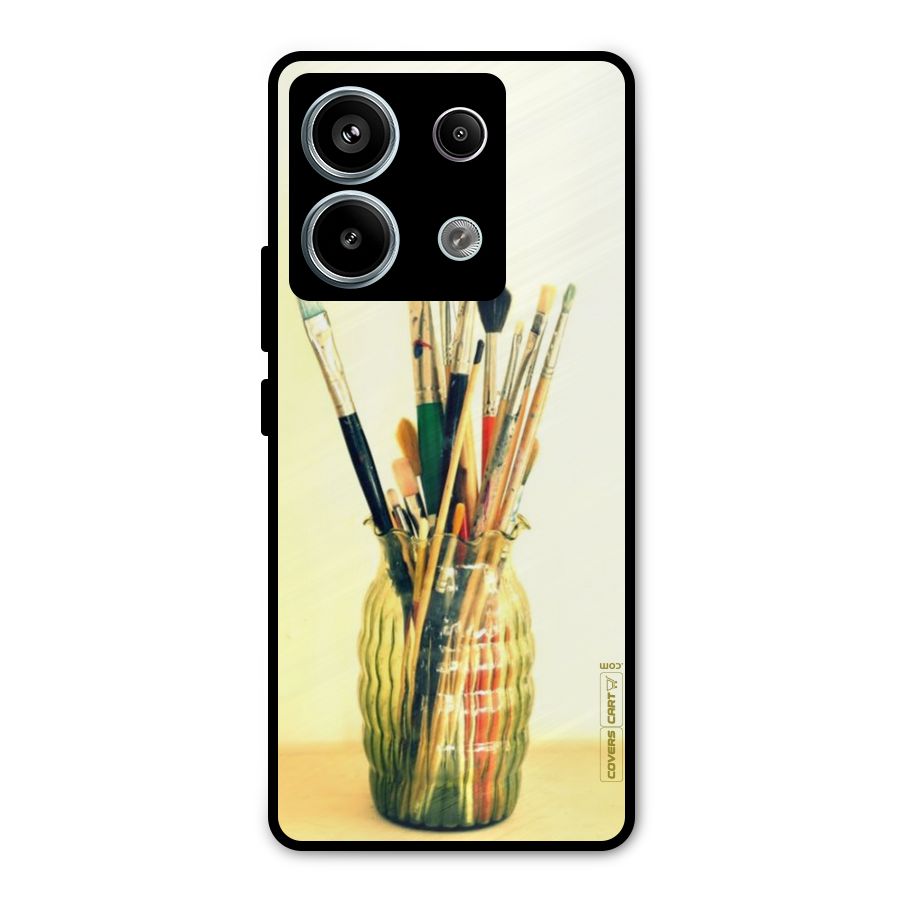 Paint Vass Metal Back Case for Redmi Note 13 Pro 5G