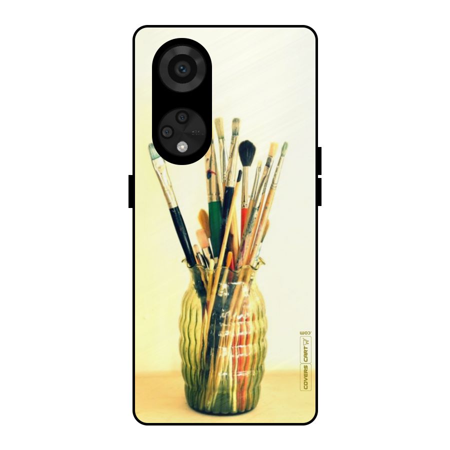 Paint Vass Metal Back Case for Reno8 T 5G