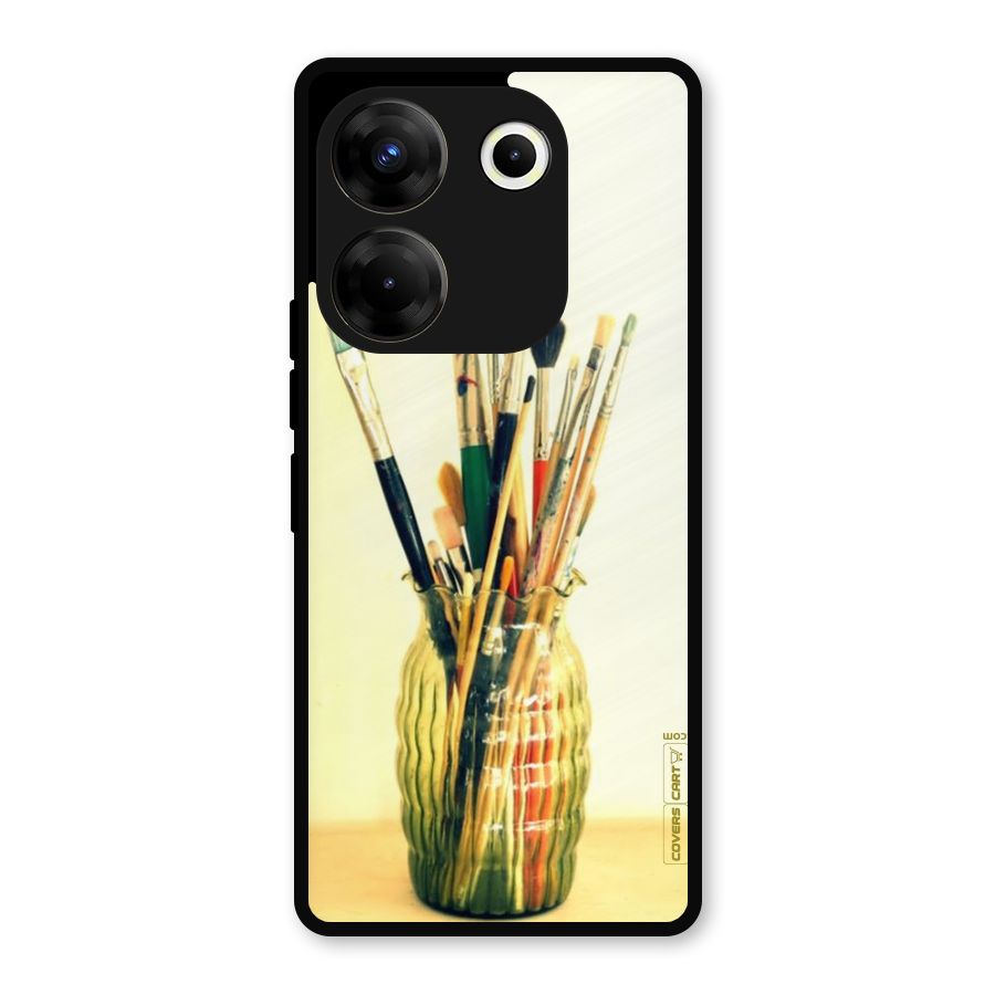 Paint Vass Metal Back Case for Tecno Camon 20