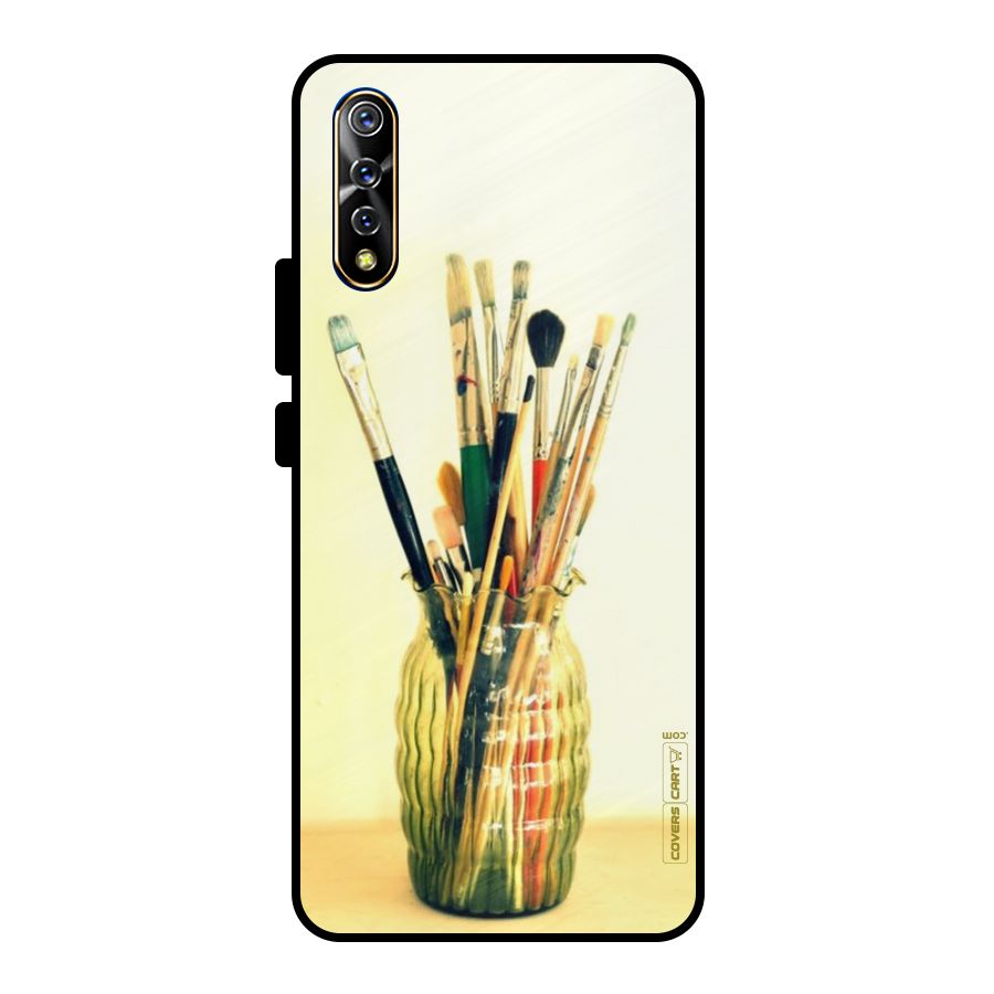 Paint Vass Metal Back Case for Vivo S1