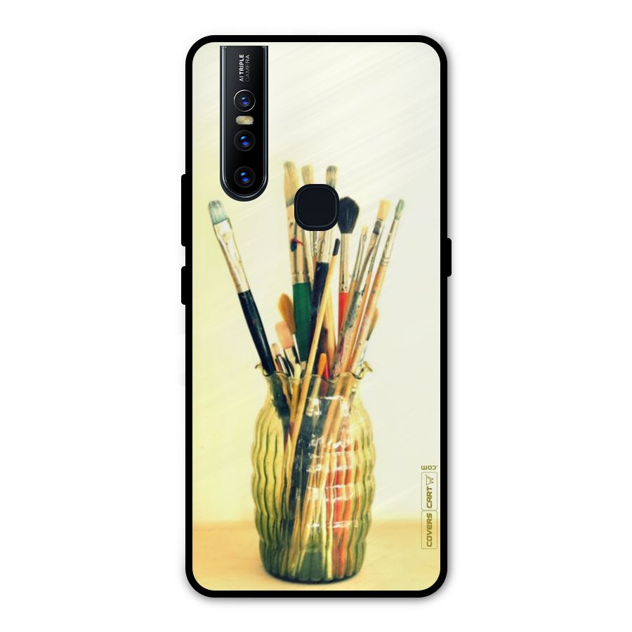 Paint Vass Metal Back Case for Vivo V15