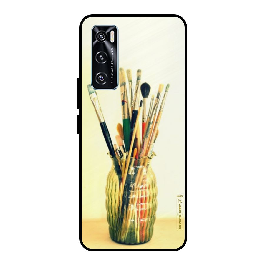 Paint Vass Metal Back Case for Vivo V20 SE