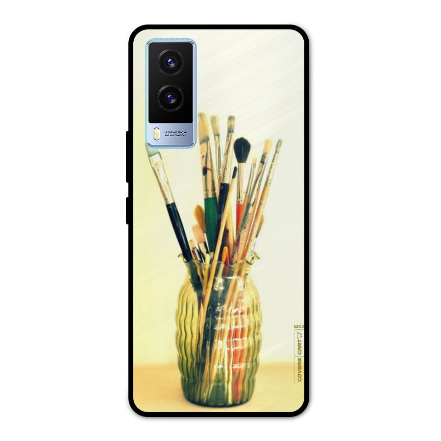 Paint Vass Metal Back Case for Vivo V21e 5G