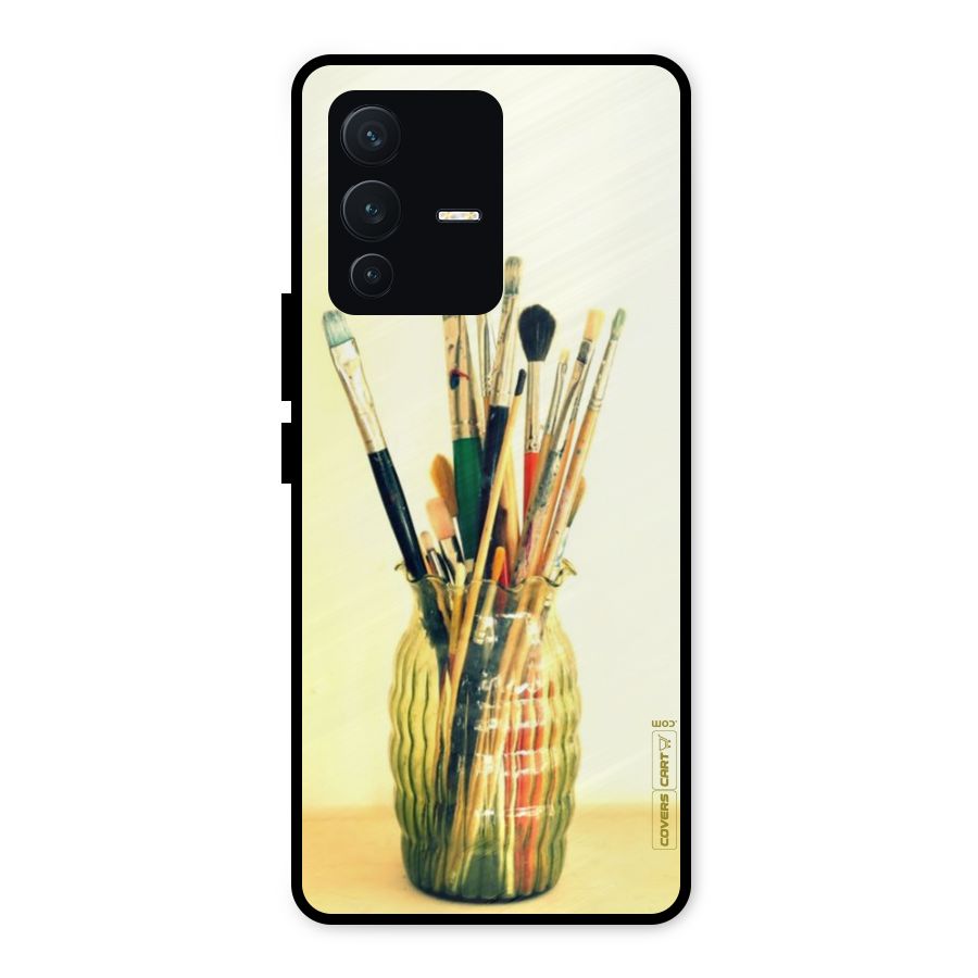 Paint Vass Metal Back Case for Vivo V23 5G