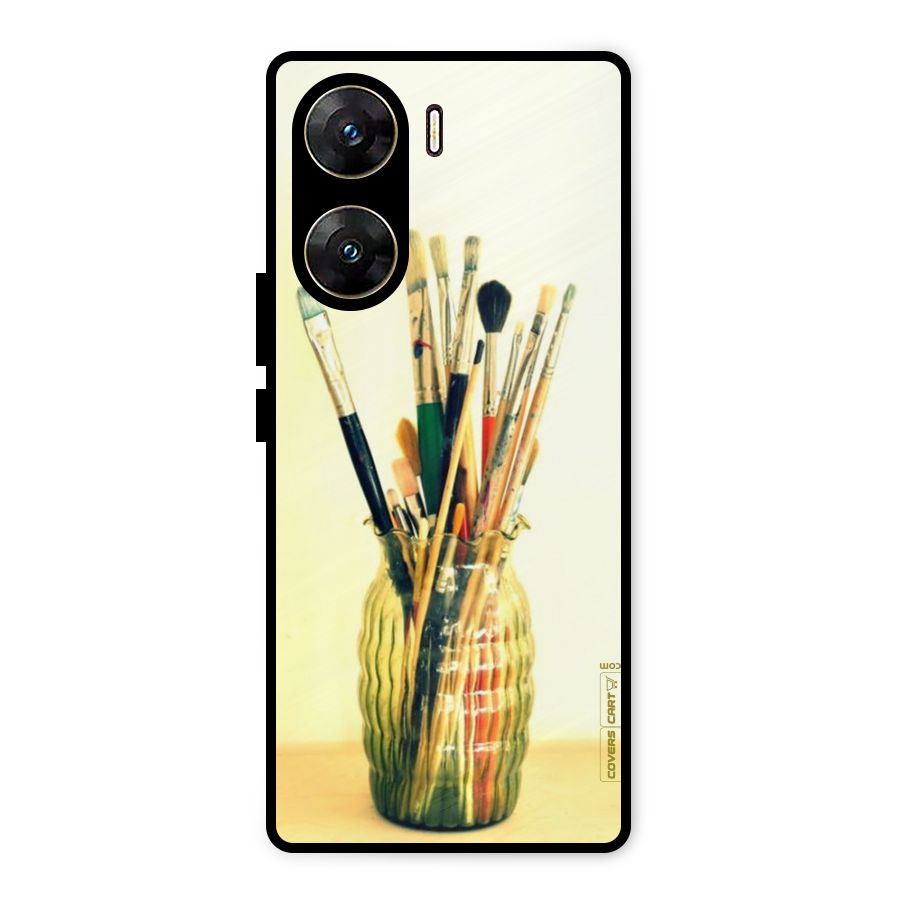 Paint Vass Metal Back Case for Vivo V29e