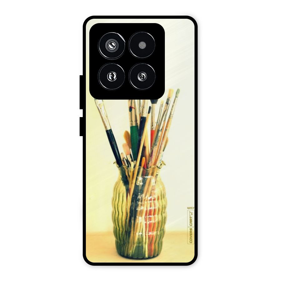 Paint Vass Metal Back Case for Xiaomi 14 Pro