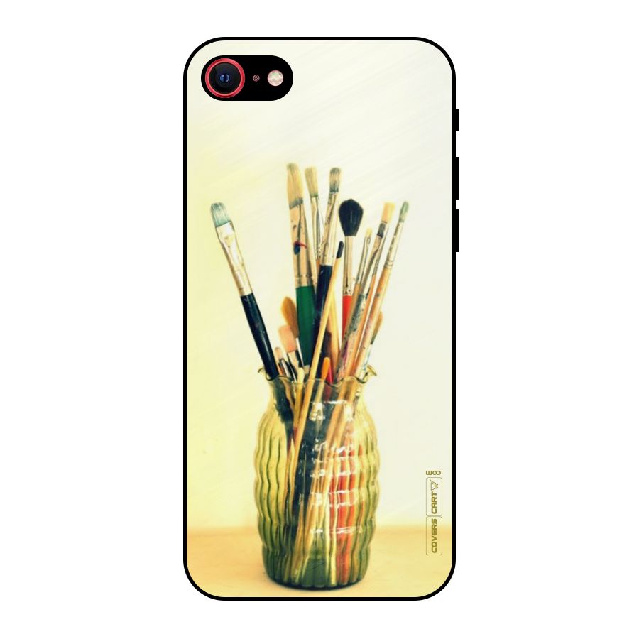 Paint Vass Metal Back Case for iPhone SE 2022