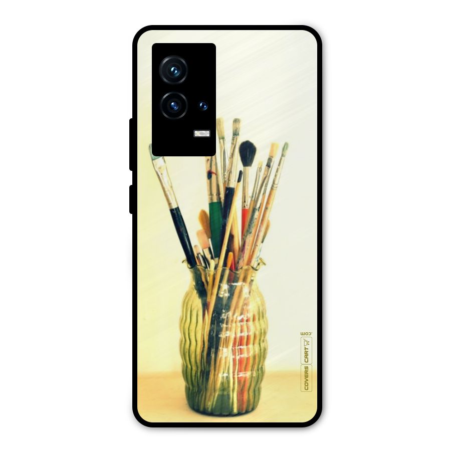 Paint Vass Metal Back Case for iQOO 9 5G
