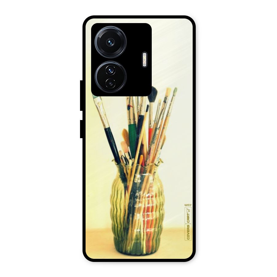 Paint Vass Metal Back Case for iQOO Z6