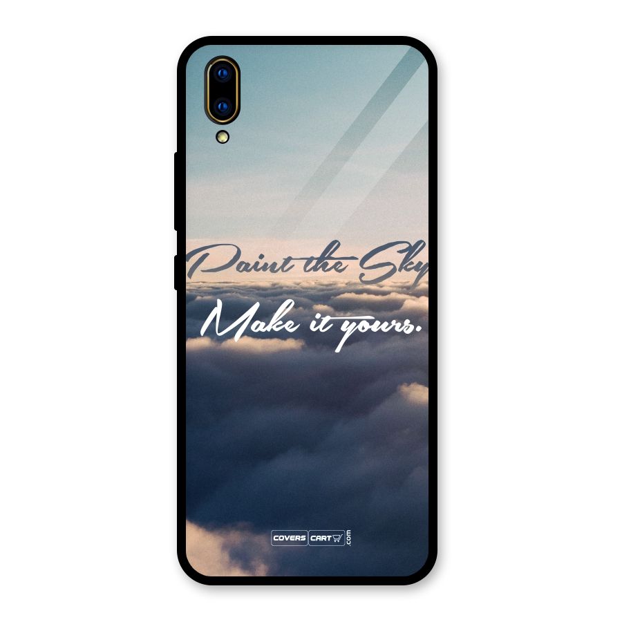 Paint the Sky Glass Back Case for Vivo V11 Pro
