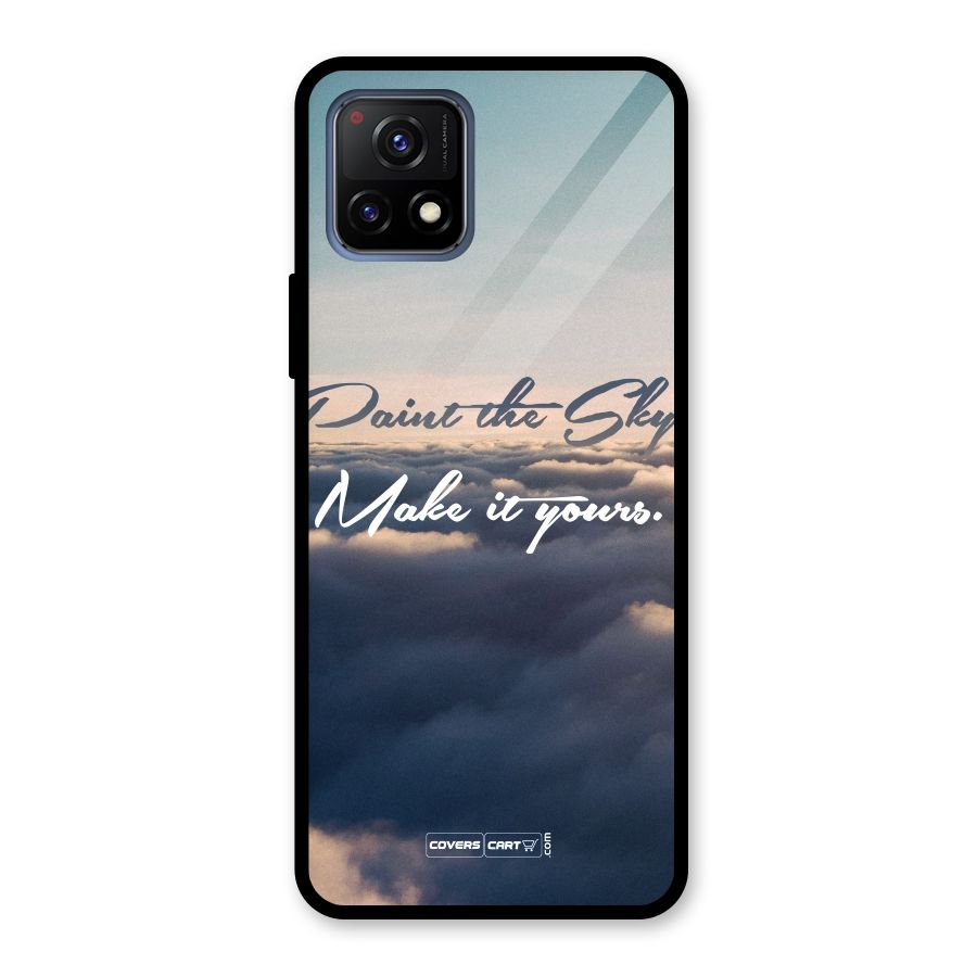 Paint the Sky Glass Back Case for Vivo Y72 5G