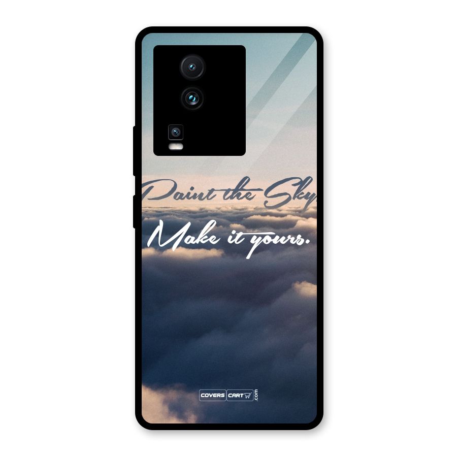 Paint the Sky Glass Back Case for Vivo iQOO Neo 7 Pro