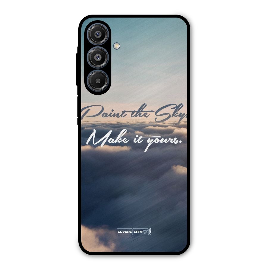 Paint the Sky Metal Back Case for Galaxy A16 5G