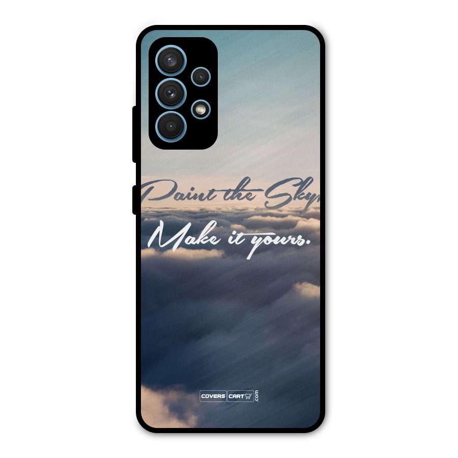 Paint the Sky Metal Back Case for Galaxy A32