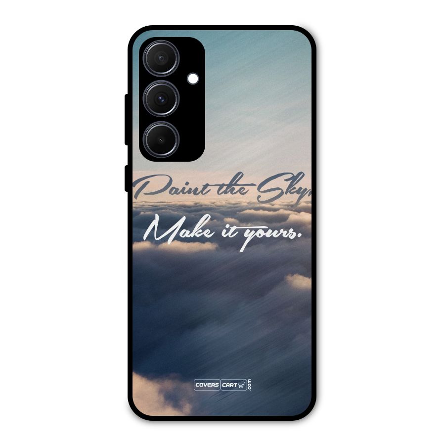 Paint the Sky Metal Back Case for Galaxy A35