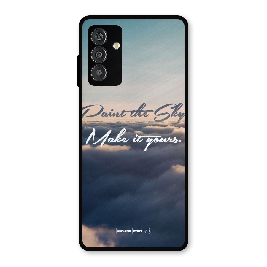 Paint the Sky Metal Back Case for Galaxy F13