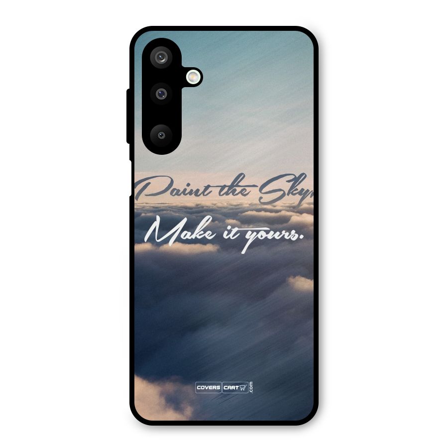 Paint the Sky Metal Back Case for Galaxy M16