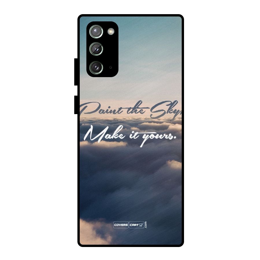 Paint the Sky Metal Back Case for Galaxy Note 20